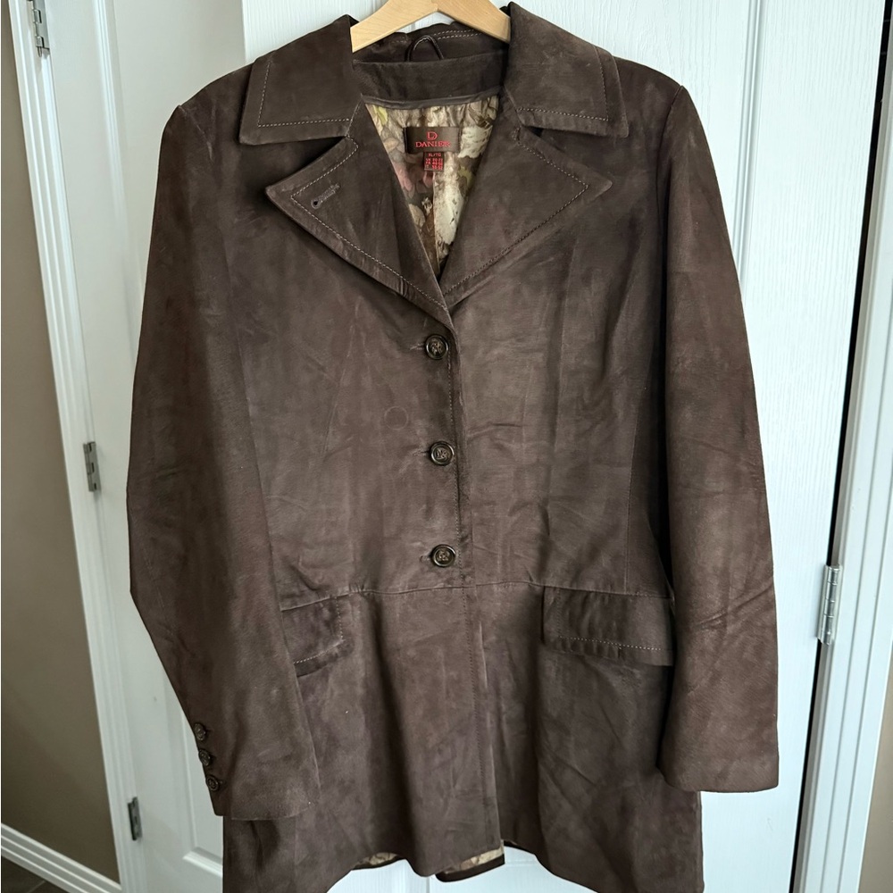 Vintage Danier Suede Blazer Jacket